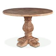 San Rafael 48" Round Gathering Table in Antique Oak - image 1