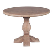 San Rafael 42" Round Dining Table in Antique Oak - image 1