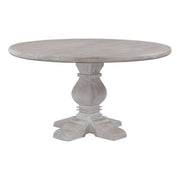 San Rafael 54" Round Dining Table in Heirloom White - image 1
