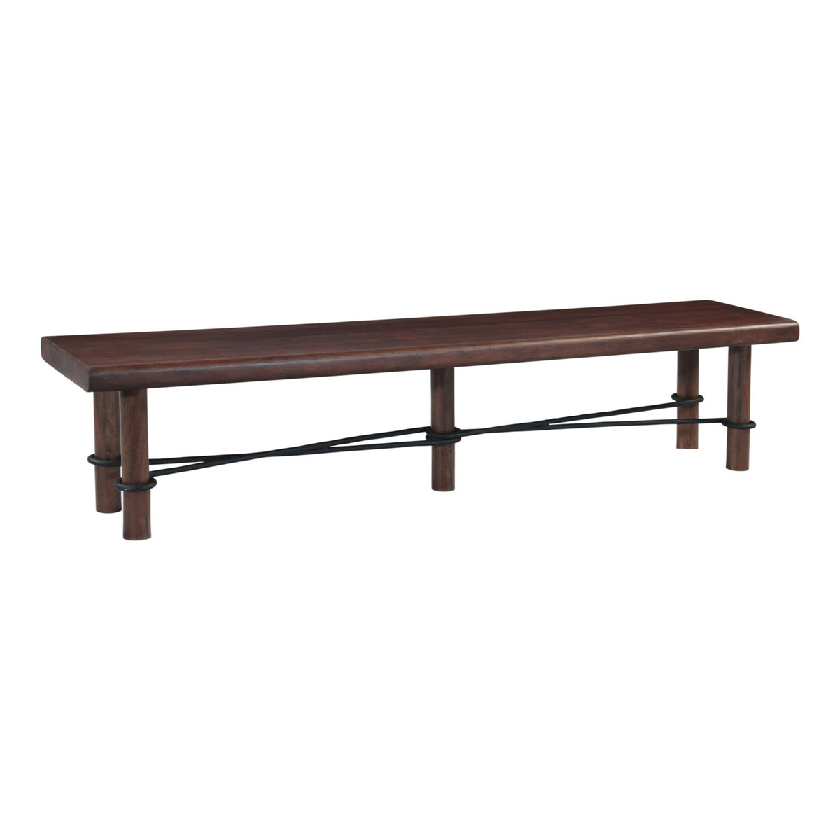 Timbers Lincoln 80" Bench in Vinegar Acacia - image 1