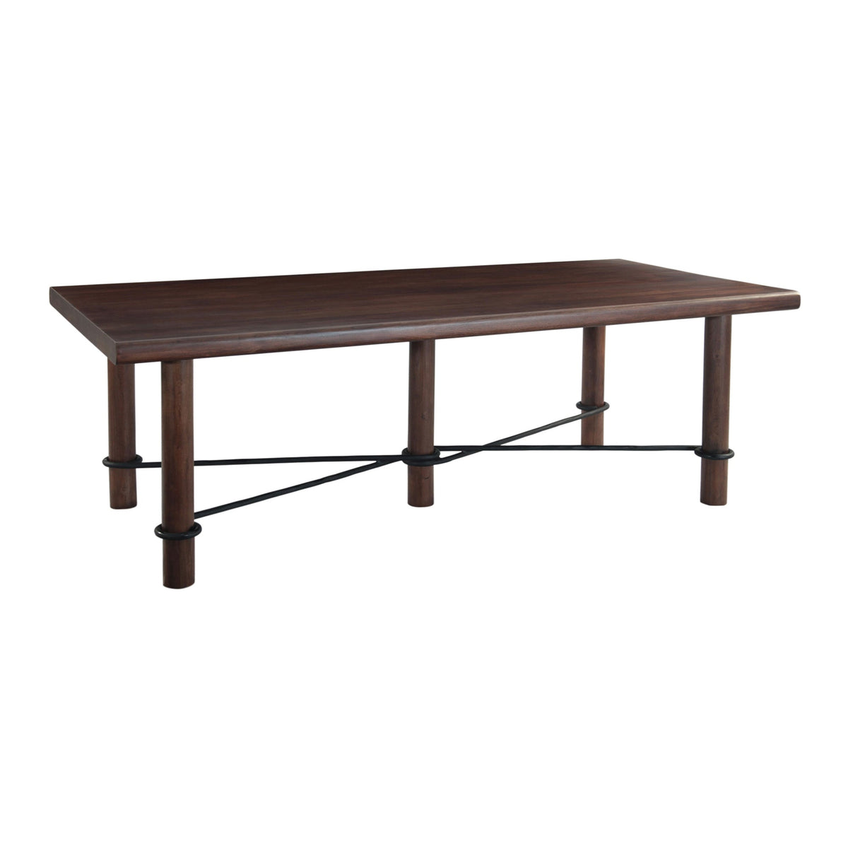 Timbers Lincoln 88" Dining Table in Vinegar Acacia - image 1