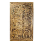 Iron Ceiling Panel Wall Hanging with 6 panels in Antique White - image 1