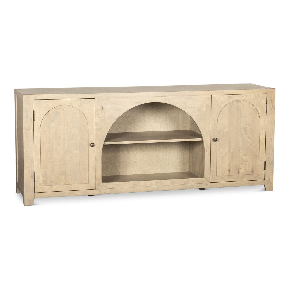 Grassroots Mission 80" Sideboard in Gray Birch - image 1