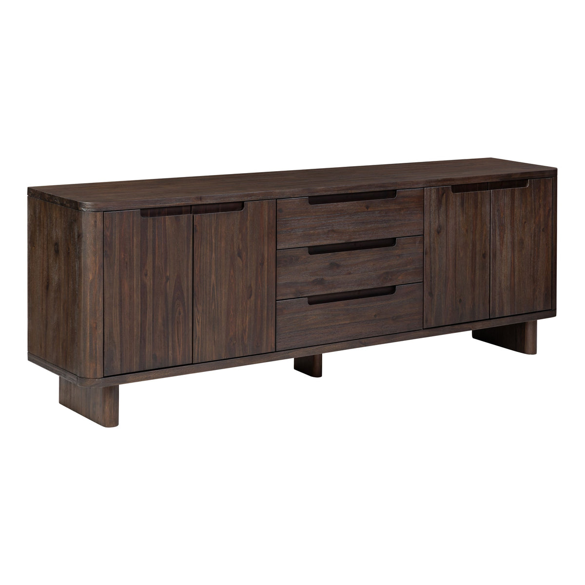 Hugo 83" Large Sideboard in Dark Mindi - image 1