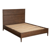 Lewis Queen Bed in Dark Acacia - image 1