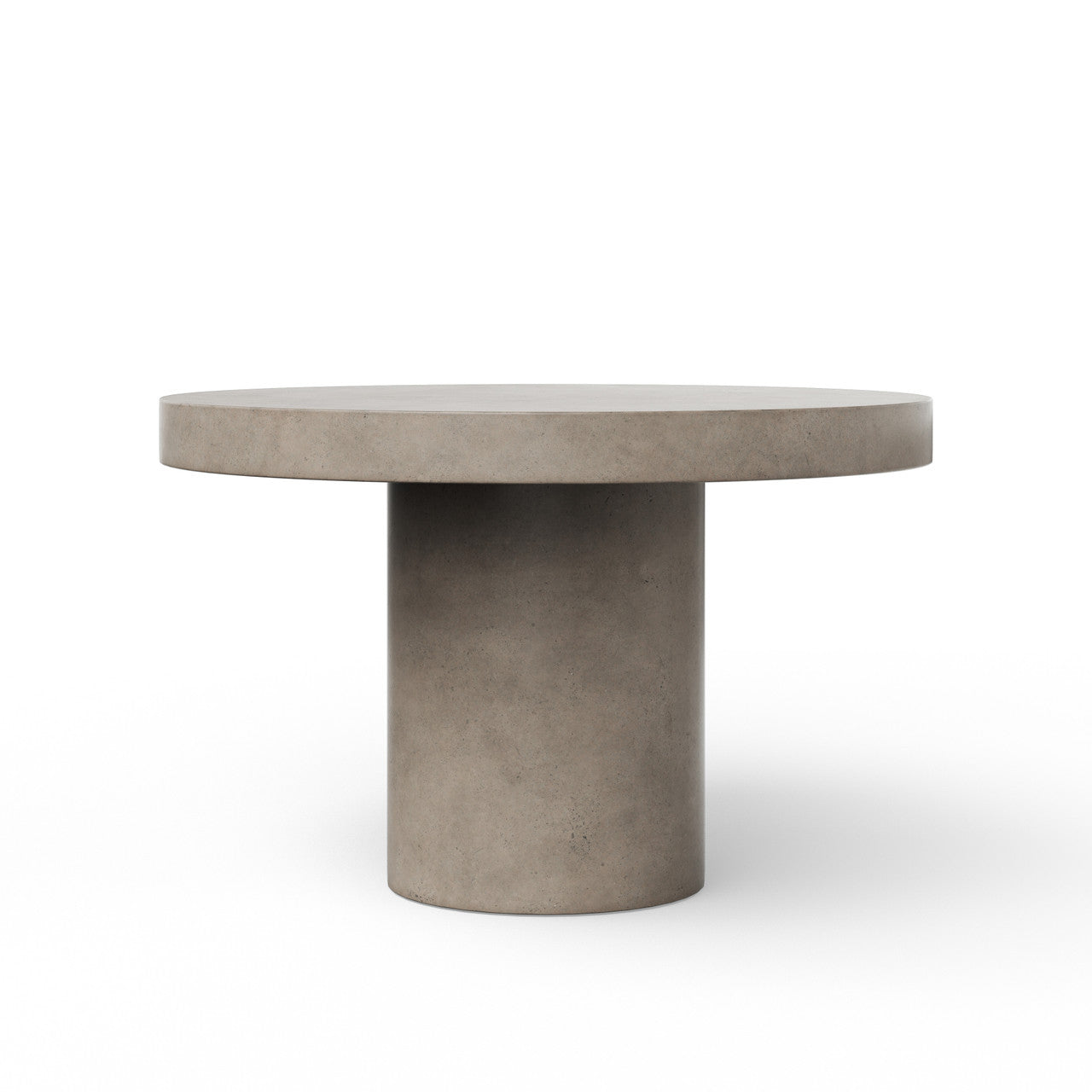 Mixx - Circa Dining Table - 47.25"Dia. - Dark Grey