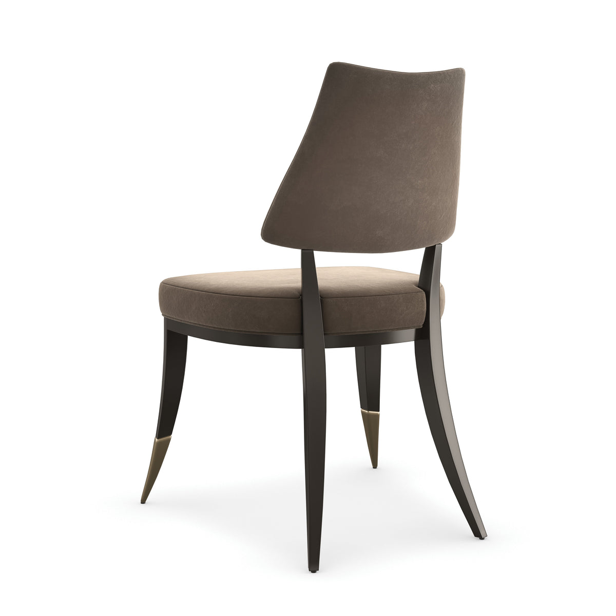 Caress Brushed Gold Dining Chair 23" by Caracole - view 7