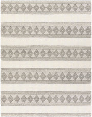Hygge Charcoal/White Handmade Rug HYG-2300 - 2' x 3'