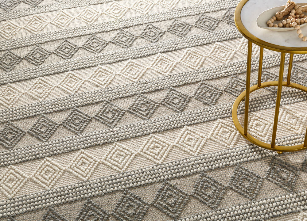 Hygge Charcoal/White Handmade Rug HYG-2300 - styleshot
