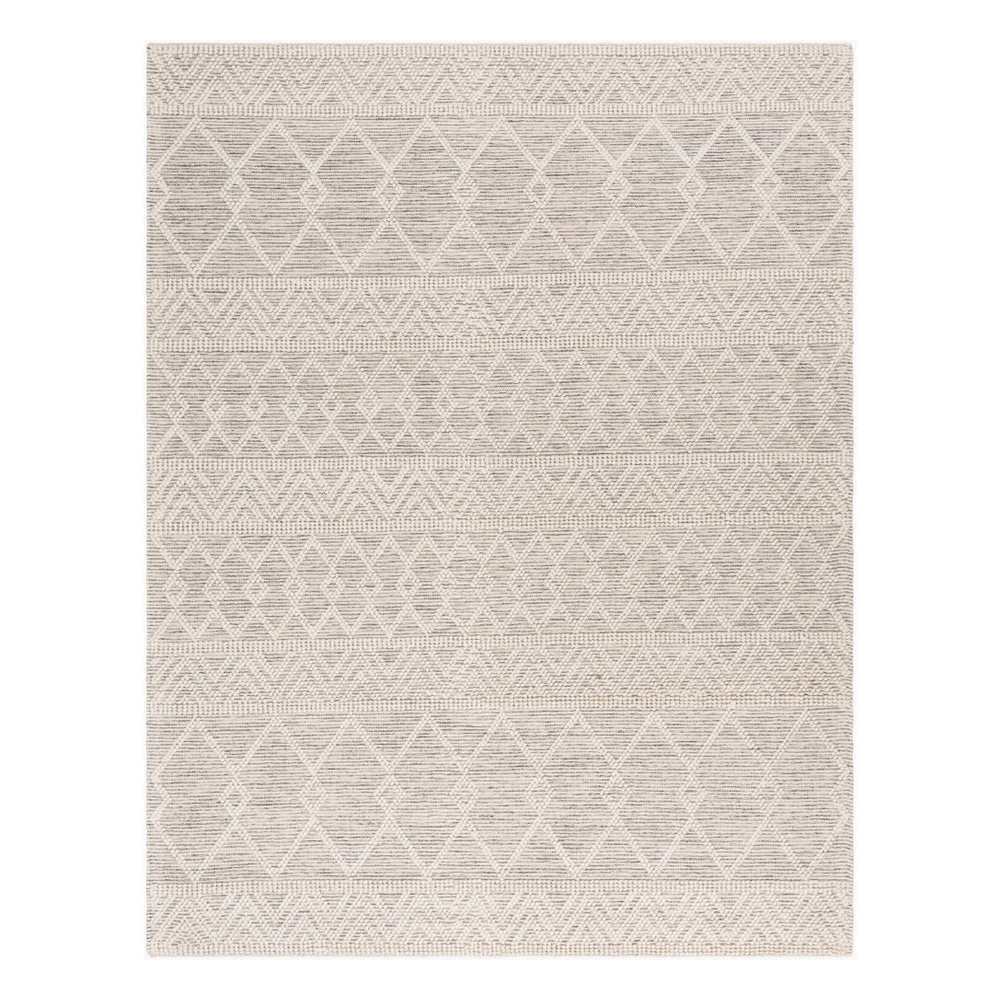 Hygge Charcoal/White Handmade Rug HYG-2305 - 10' x 14'