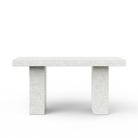 Mixx Elcor Counter Height Dining Table 35.5" x 70.75" - Ivory Terrazzo