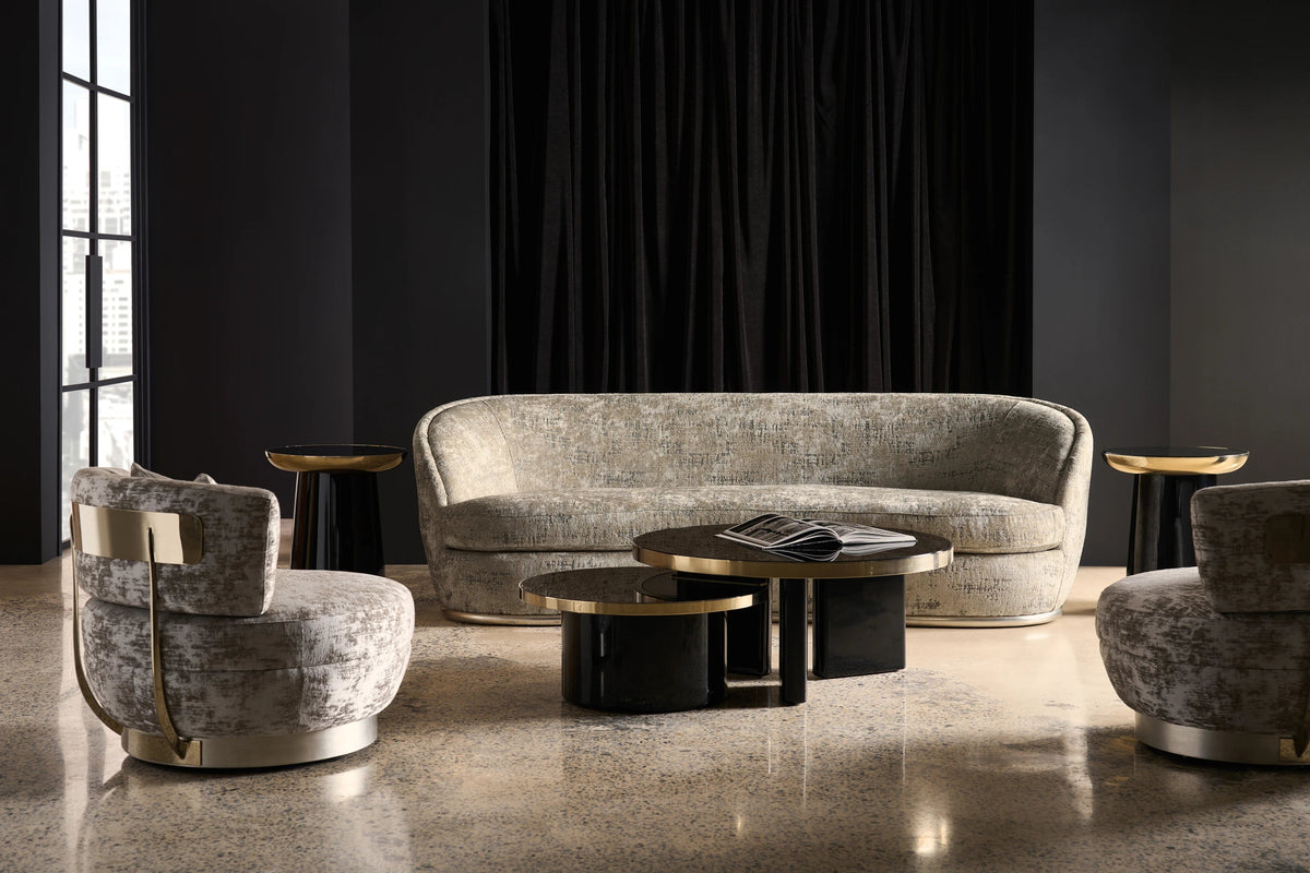 Umbra Small Cocktail Table Periphery/Radius 30" by Caracole - view 2