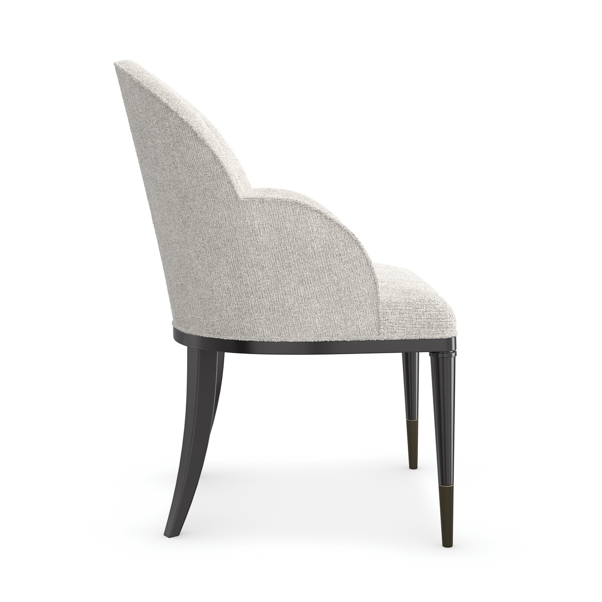 Nuage Almost Black Dining Chair 23" by Caracole - view 5