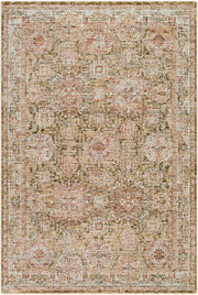 Naila Light Sage/Tan Machine Woven Rug - 2'7" x 10'