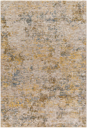 Naila Dark Blue/Tan Machine Woven Rug IAL-2311 - 2'7" x 10'