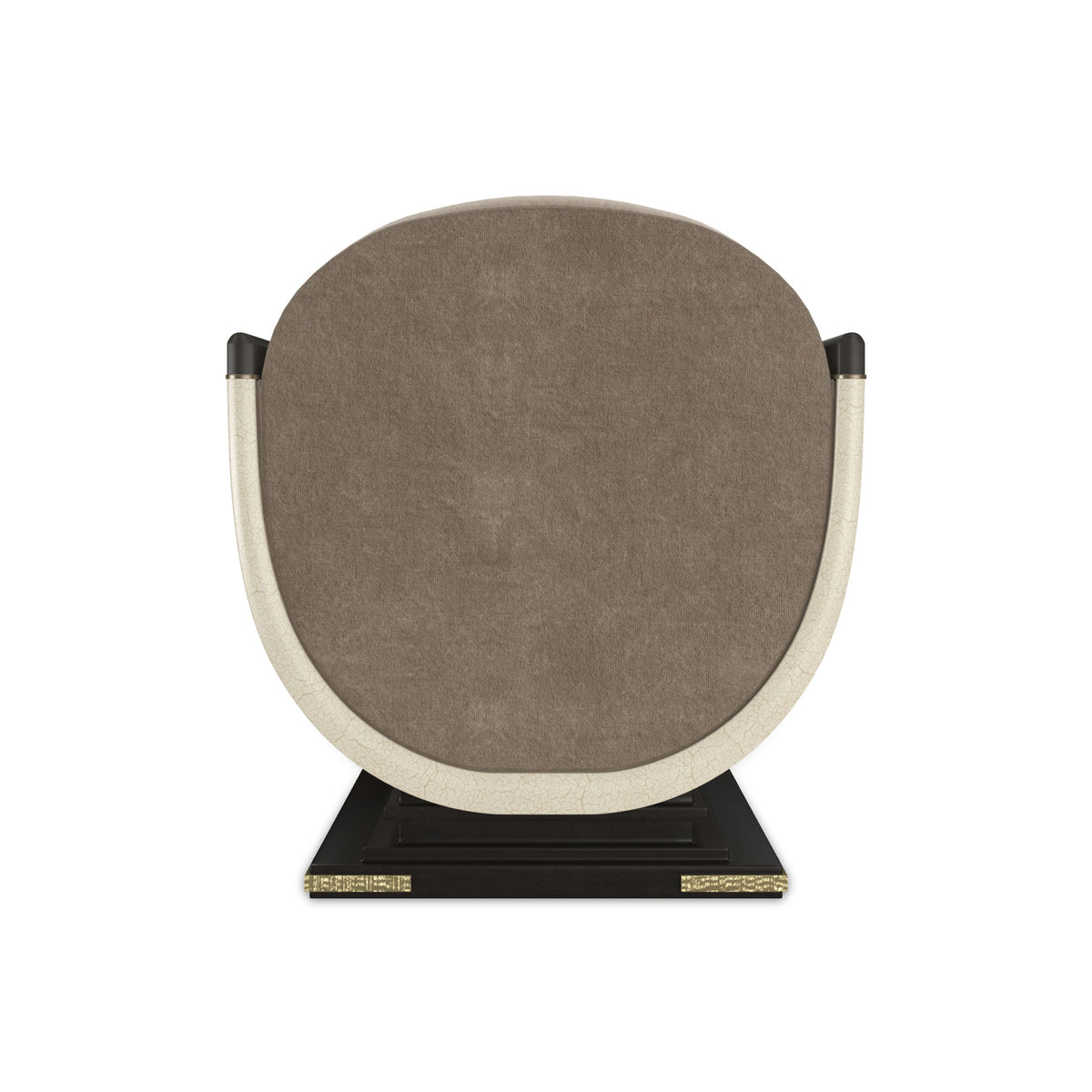 Helena Chair Brushed Gold 30" by Caracole - view 5