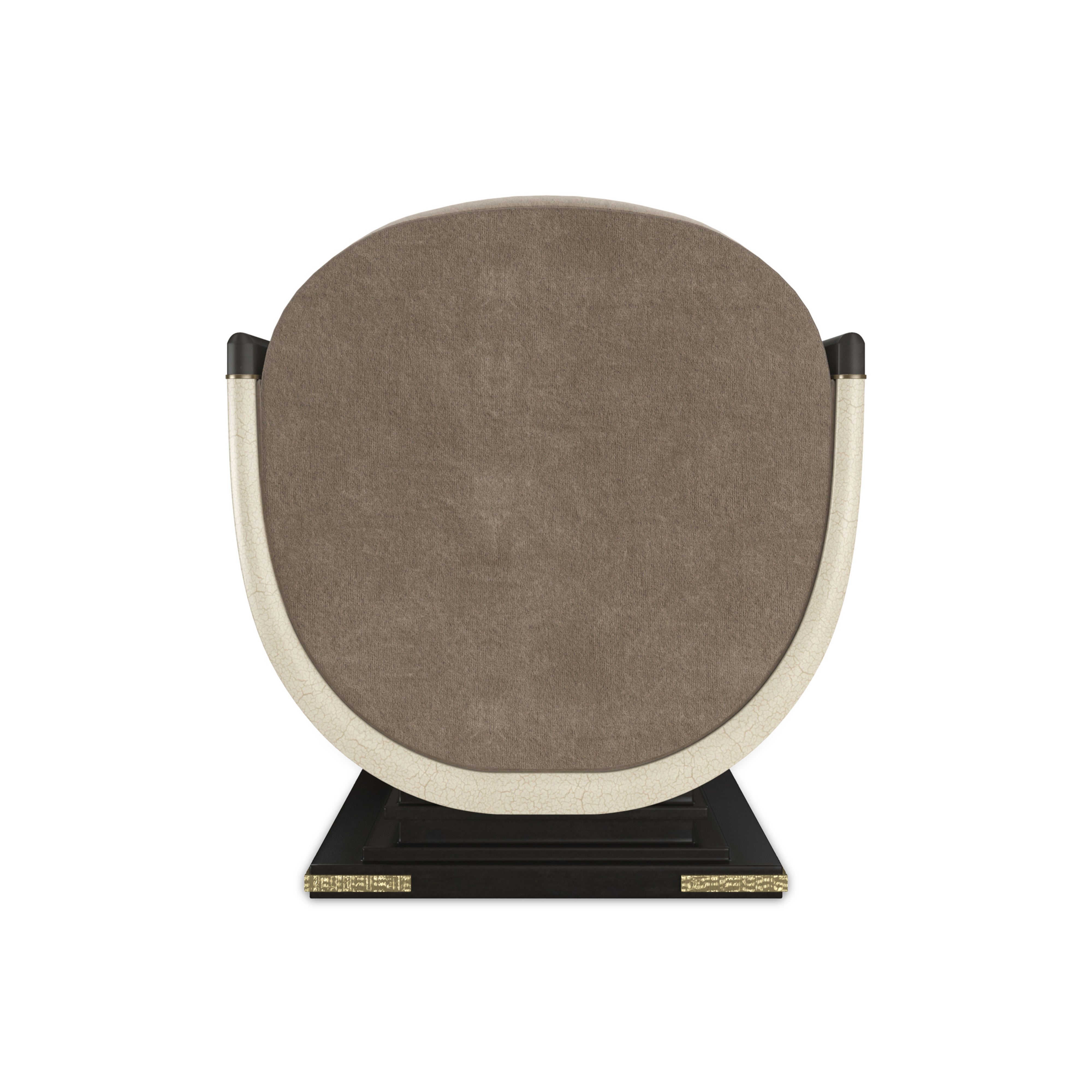 Helena Chair Brushed Gold 30" by Caracole - view 5