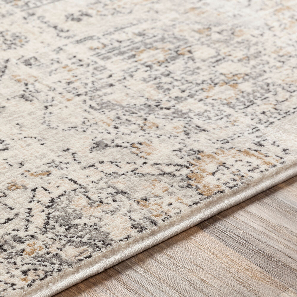 Indigo Beige/Off-White Machine Woven Rug IGO-2306 - texture