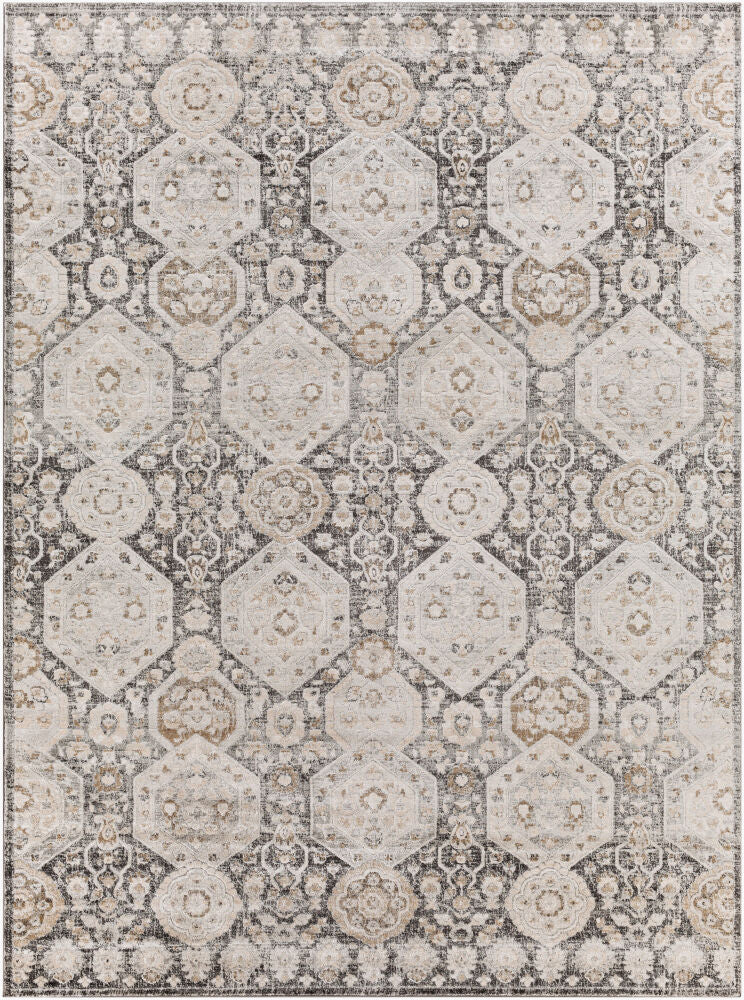 Indigo Beige/Off-White Machine Woven Rug IGO-2307 - 1'11" x 2'11"