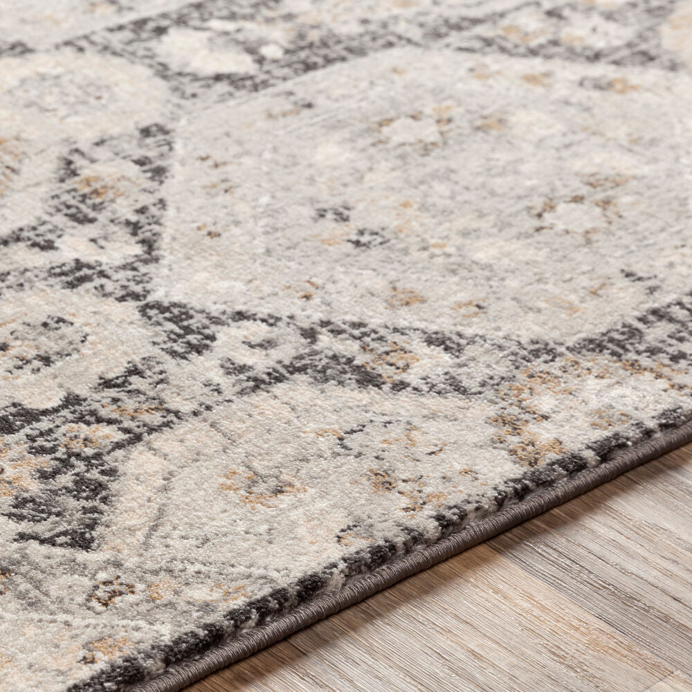 Indigo Beige/Off-White Machine Woven Rug IGO-2307 - texture