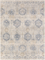 Indigo Beige/Off-White Machine Woven Rug IGO-2308 - 1'11" x 2'11"