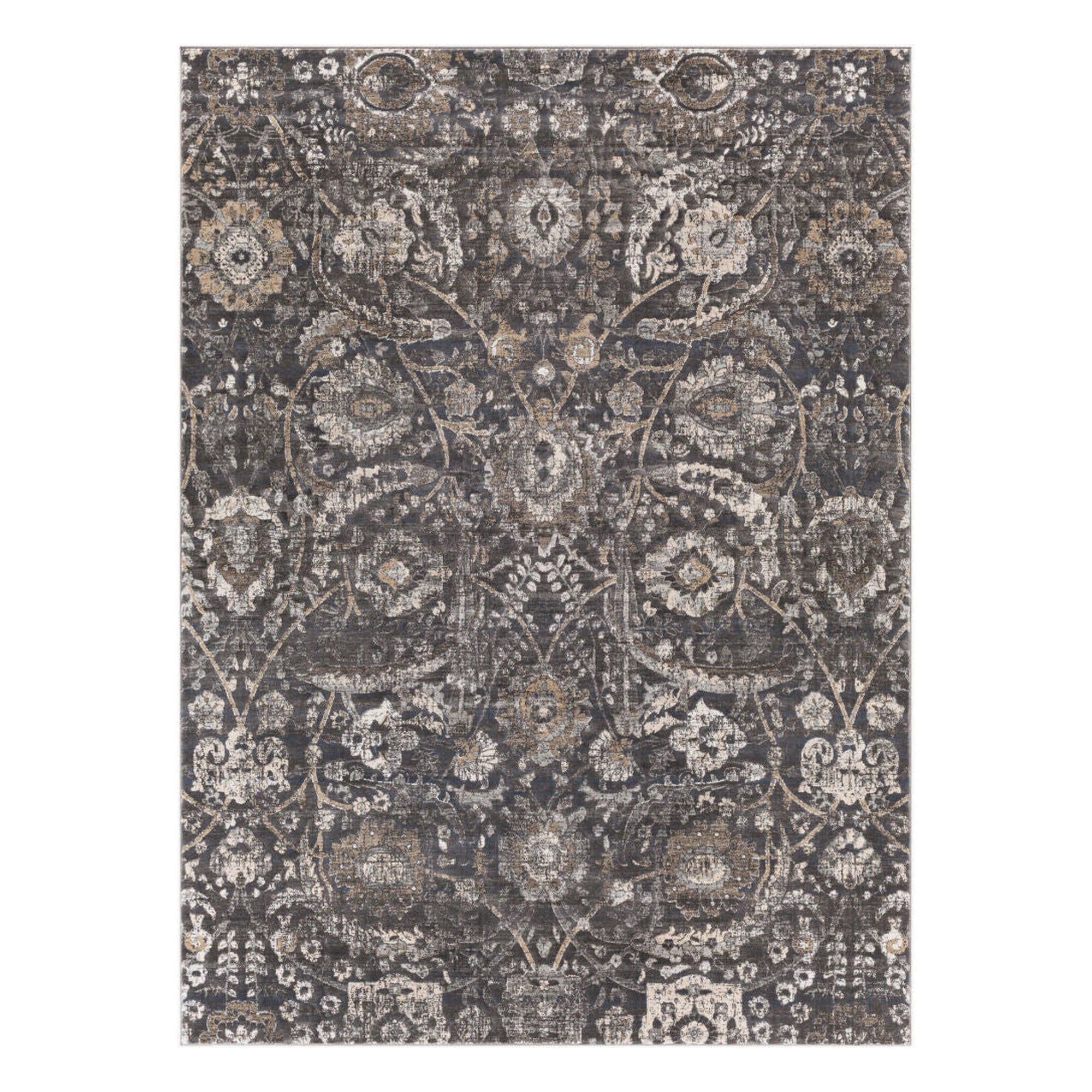 Indigo Beige/Off-White Machine Woven Rug IGO-2317 - 1'11" x 2'11"
