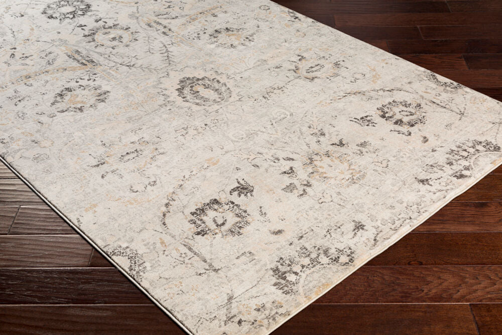 Indigo Beige/Off-White Machine Woven Rug IGO-2318 - corner