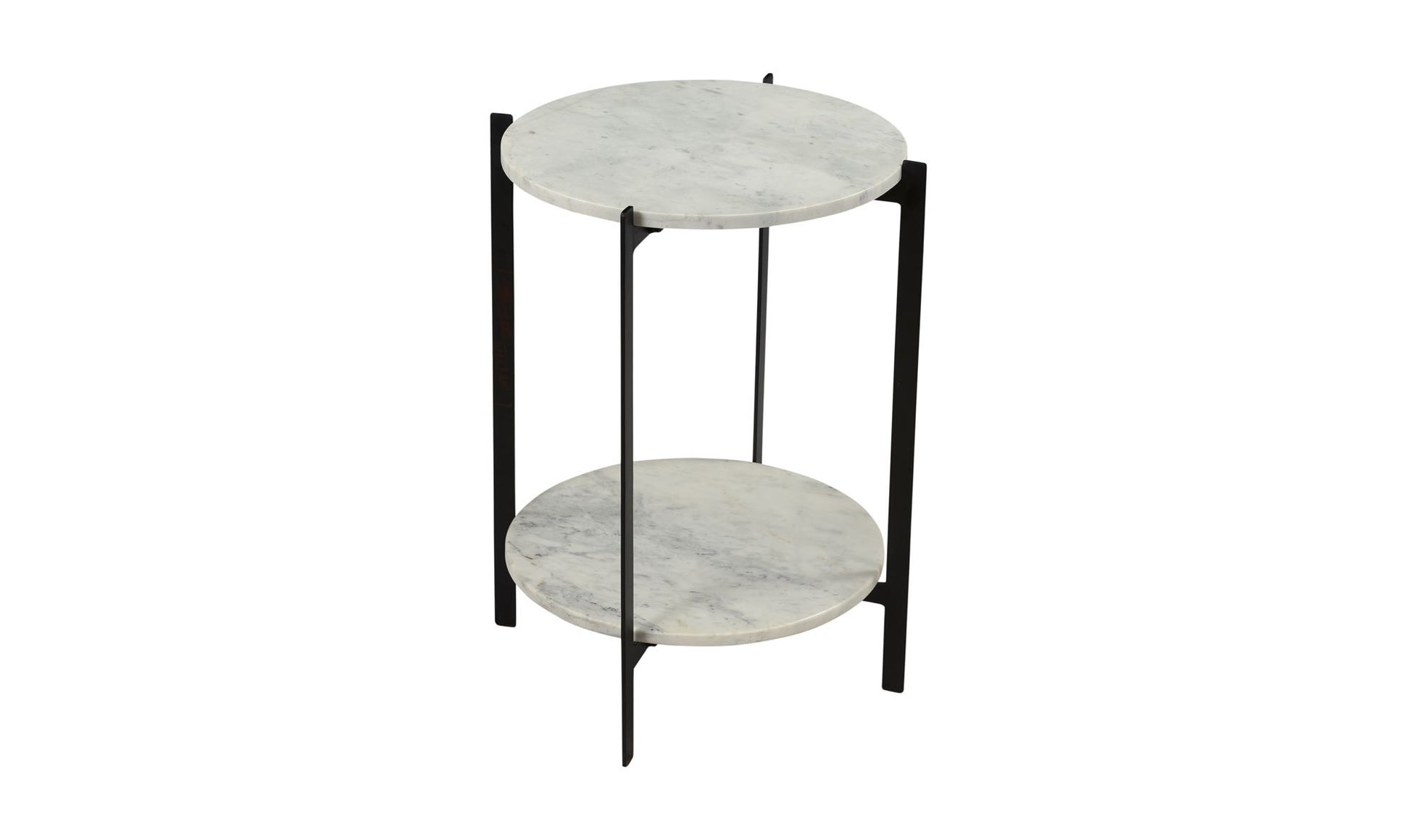 Melanie Accent Table White by Moe's Home Collection - view 5
