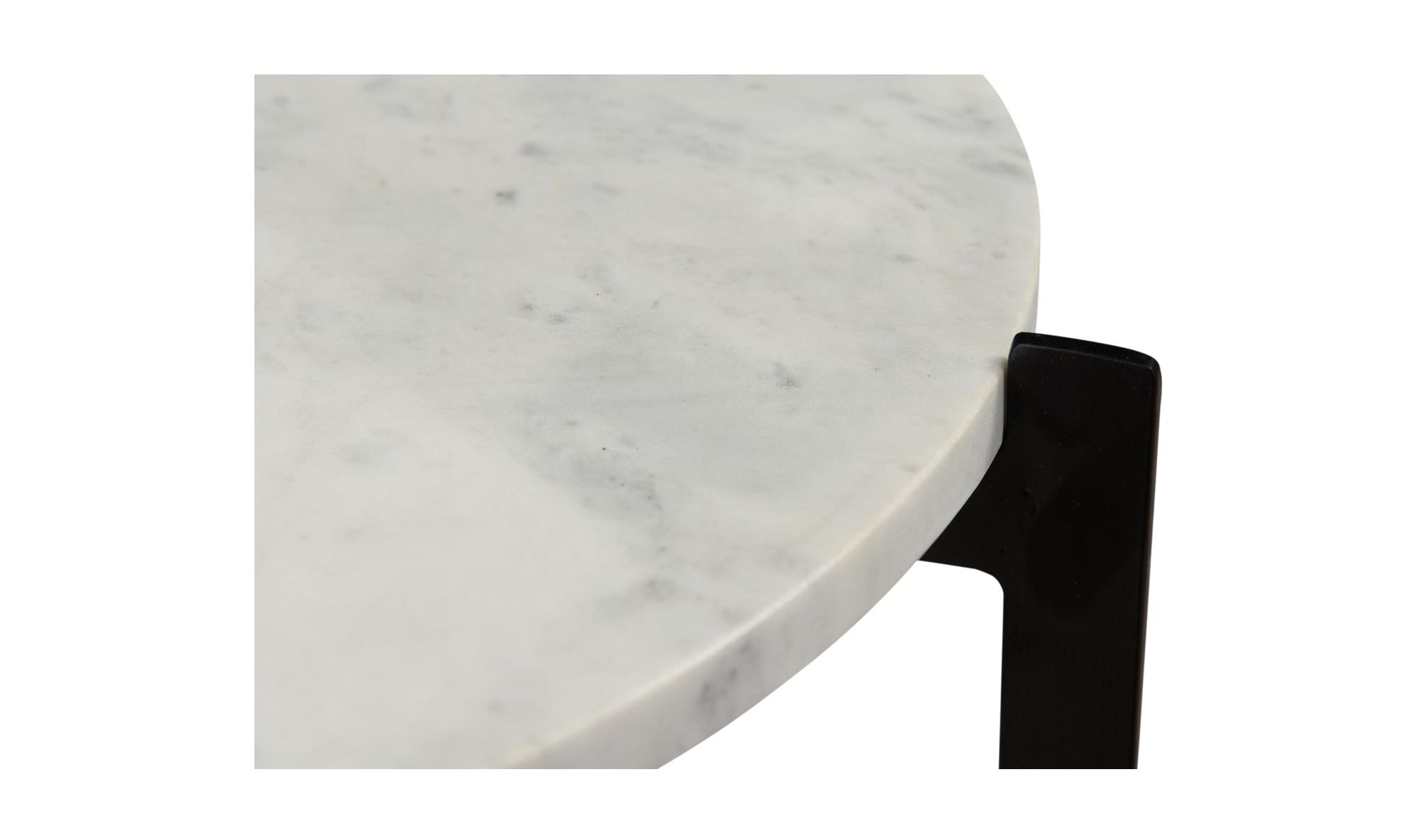 Melanie Accent Table White by Moe's Home Collection - view 6