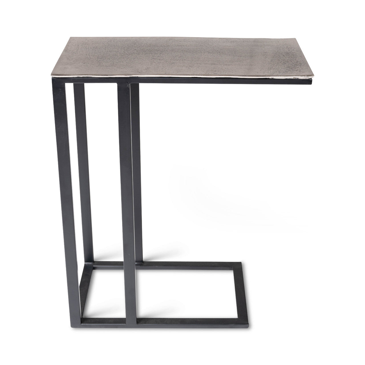 Elements - Tanu - C-Table End Table - Vintage Silver