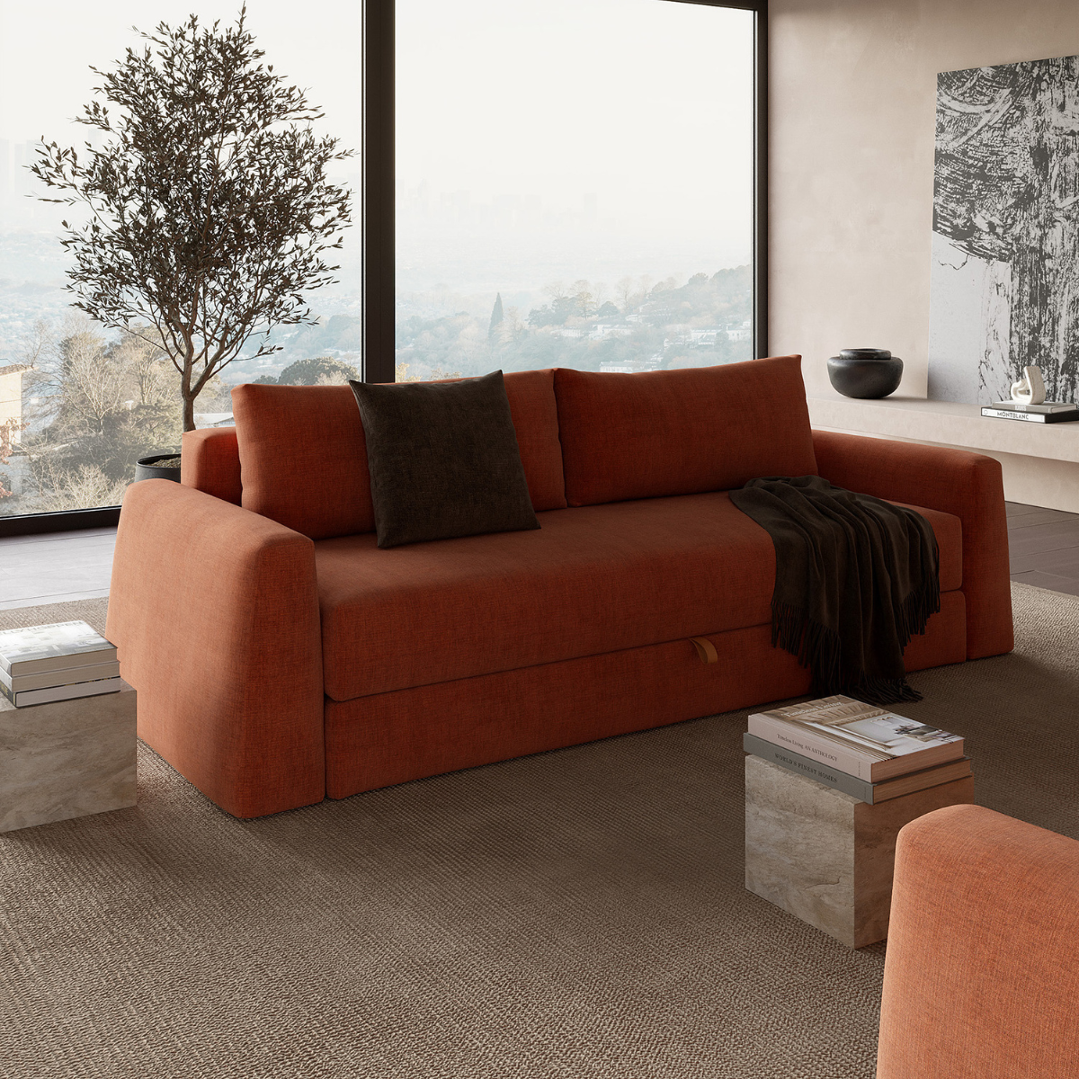 Cone Queen Sleeper Sofa by Innovation Living at ZIN Home