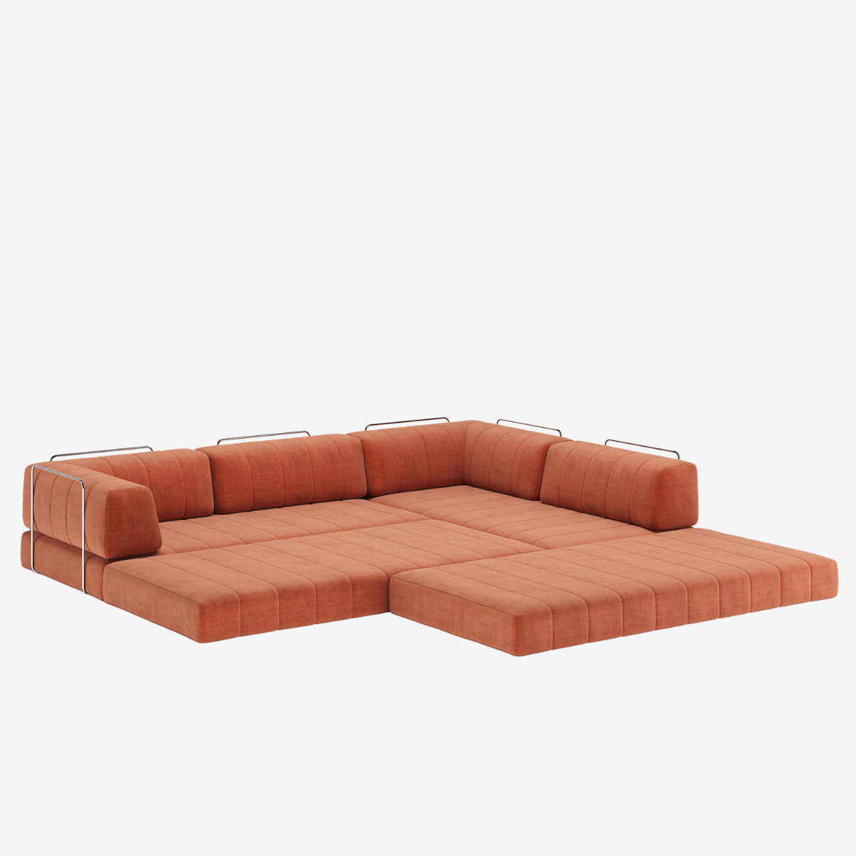CozyPad Corner Sleeper Sofa (123") by Innovation Living at ZIN Home