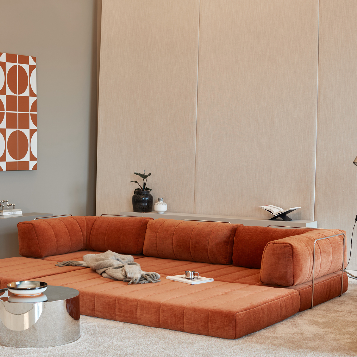 CozyPad Grand Sleeper Sofa (123") by Innovation Living at ZIN Home