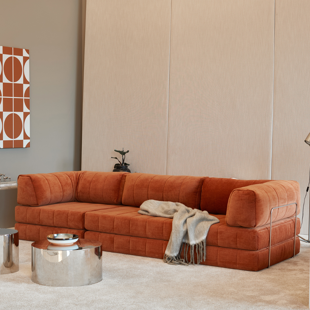 CozyPad Grand Sleeper Sofa (123") by Innovation Living at ZIN Home
