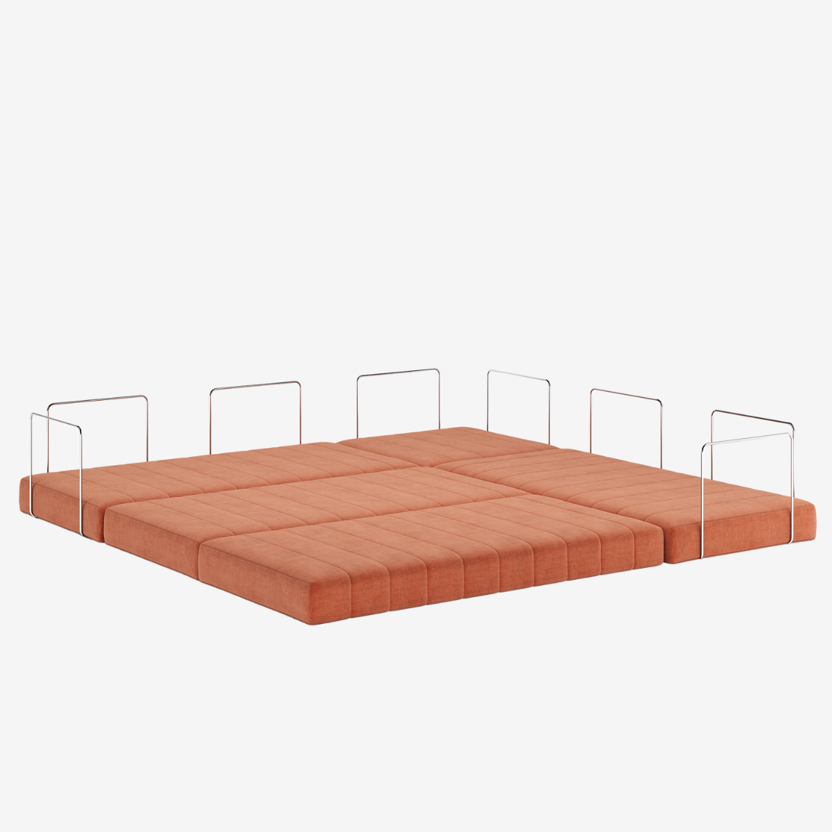 CozyPad L-Shaped Sleeper Sofa (123") by Innovation Living at ZIN Home