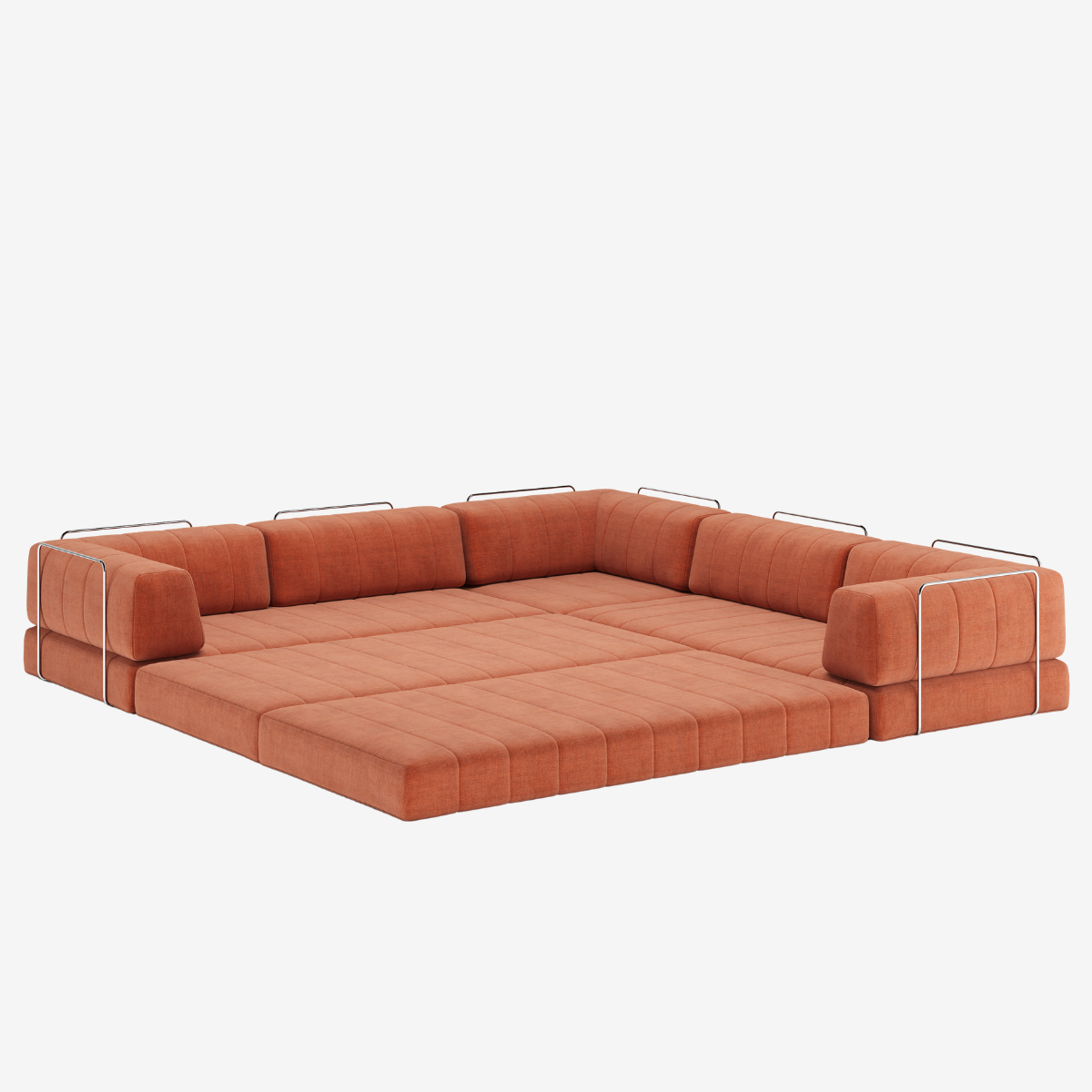CozyPad L-Shaped Sleeper Sofa (123") by Innovation Living at ZIN Home