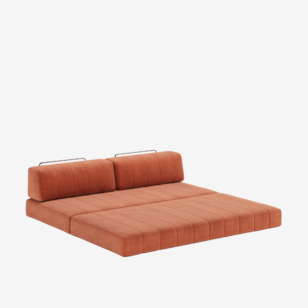 CozyPad Armless Sleeper Sofa (82") by Innovation Living at ZIN Home