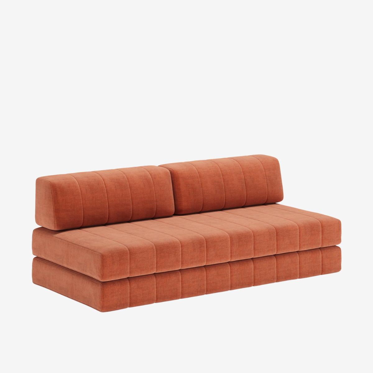 CozyPad Armless Sleeper Sofa (82") by Innovation Living at ZIN Home
