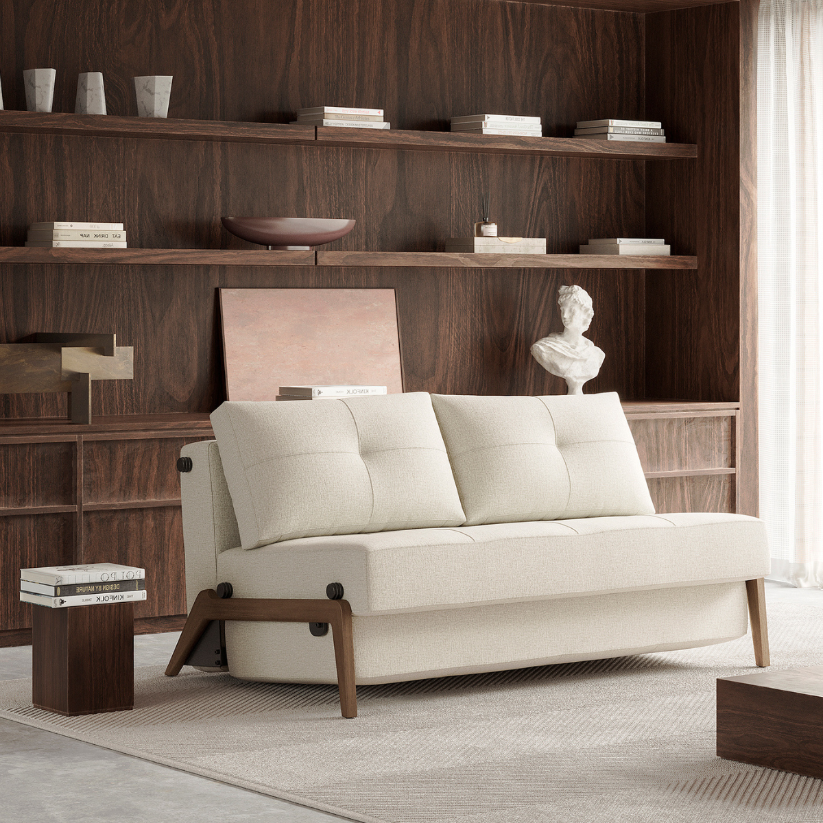 Cubed Armless Sofa Bed by Innovation Living at ZIN Home
