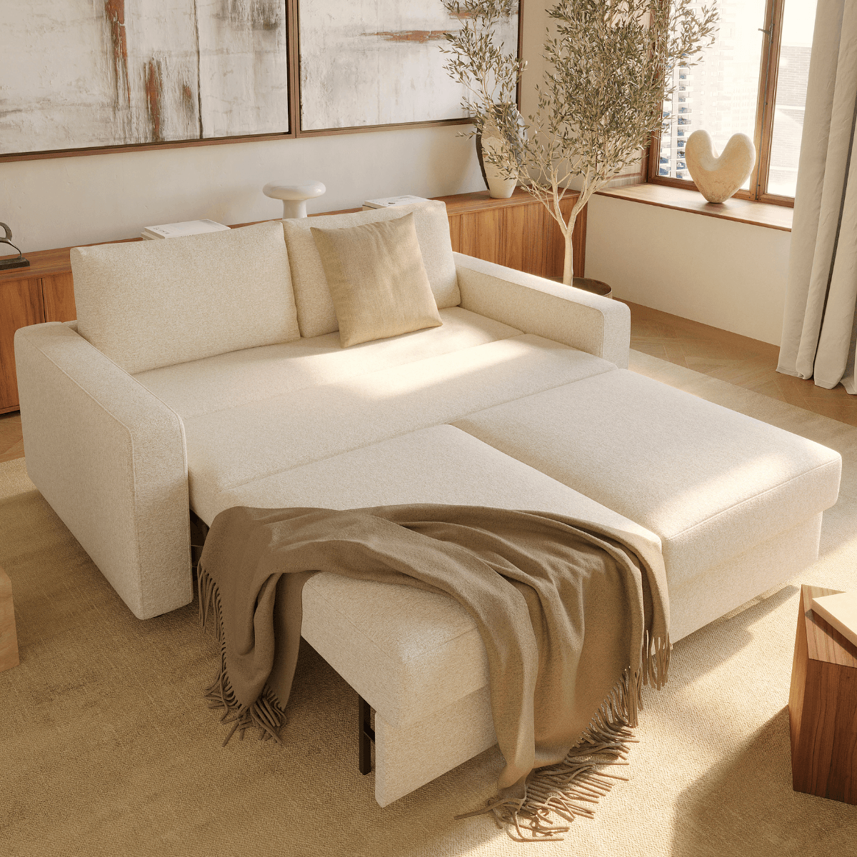 Neah Sleeper Sofa with Standard Arms by Innovation Living at ZIN Home