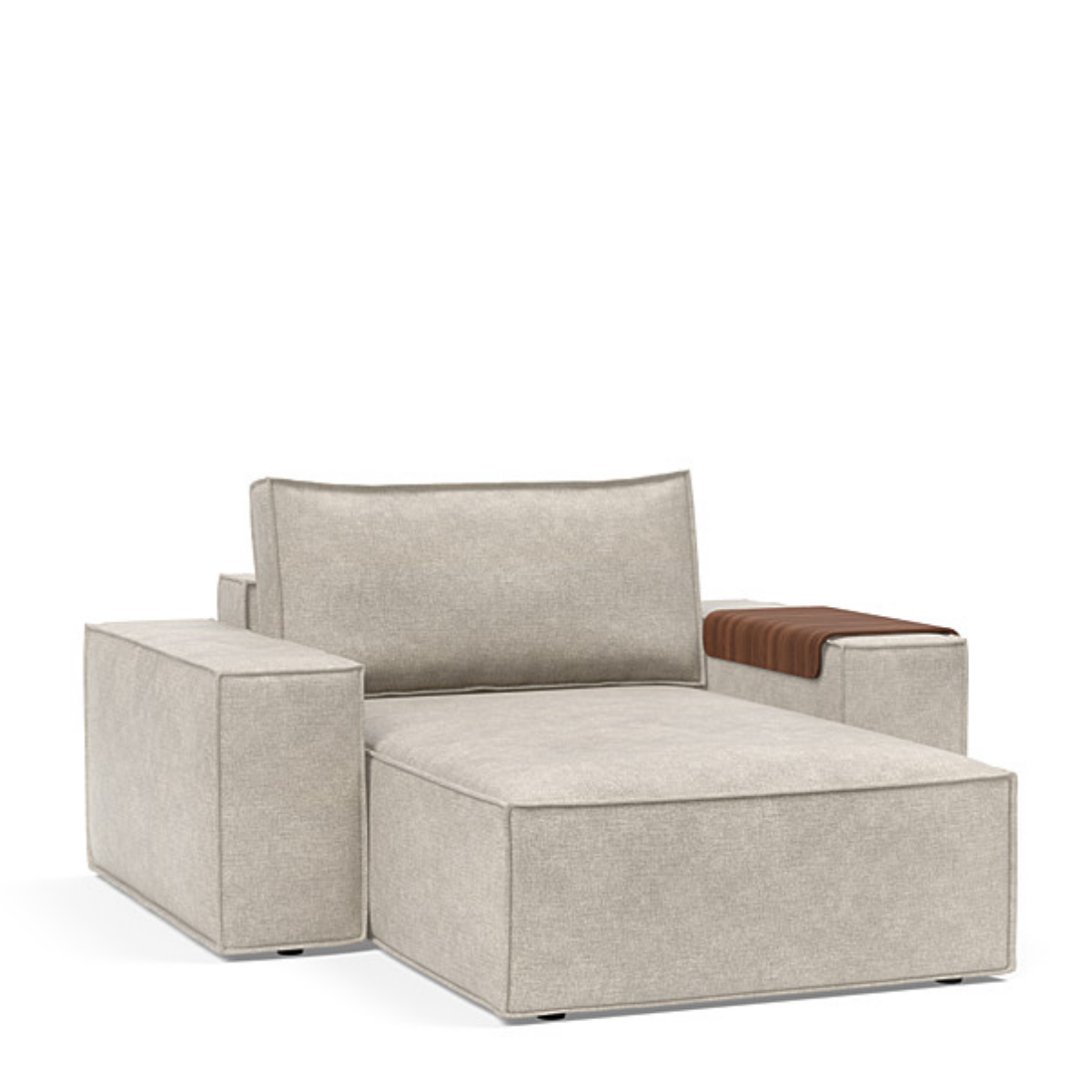 Newilla Lounger Chair with Wide Arms by Innovation Living at ZIN Home