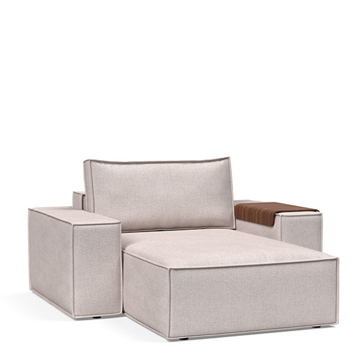 Newilla Lounger Chair with Wide Arms by Innovation Living at ZIN Home