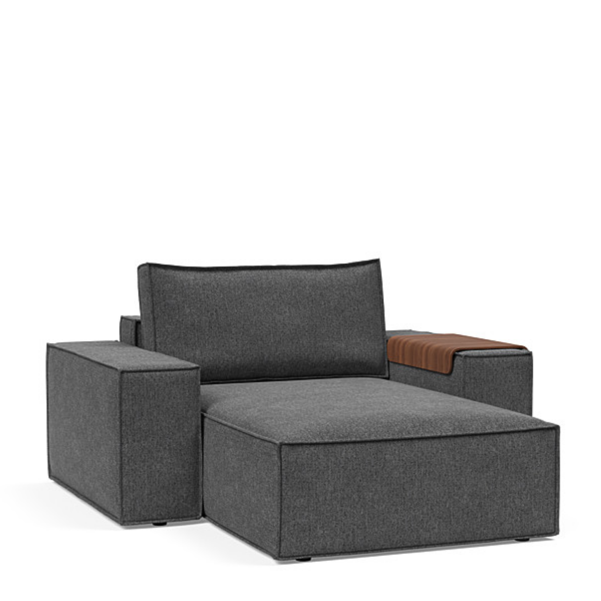 Newilla Lounger Chair with Wide Arms by Innovation Living at ZIN Home