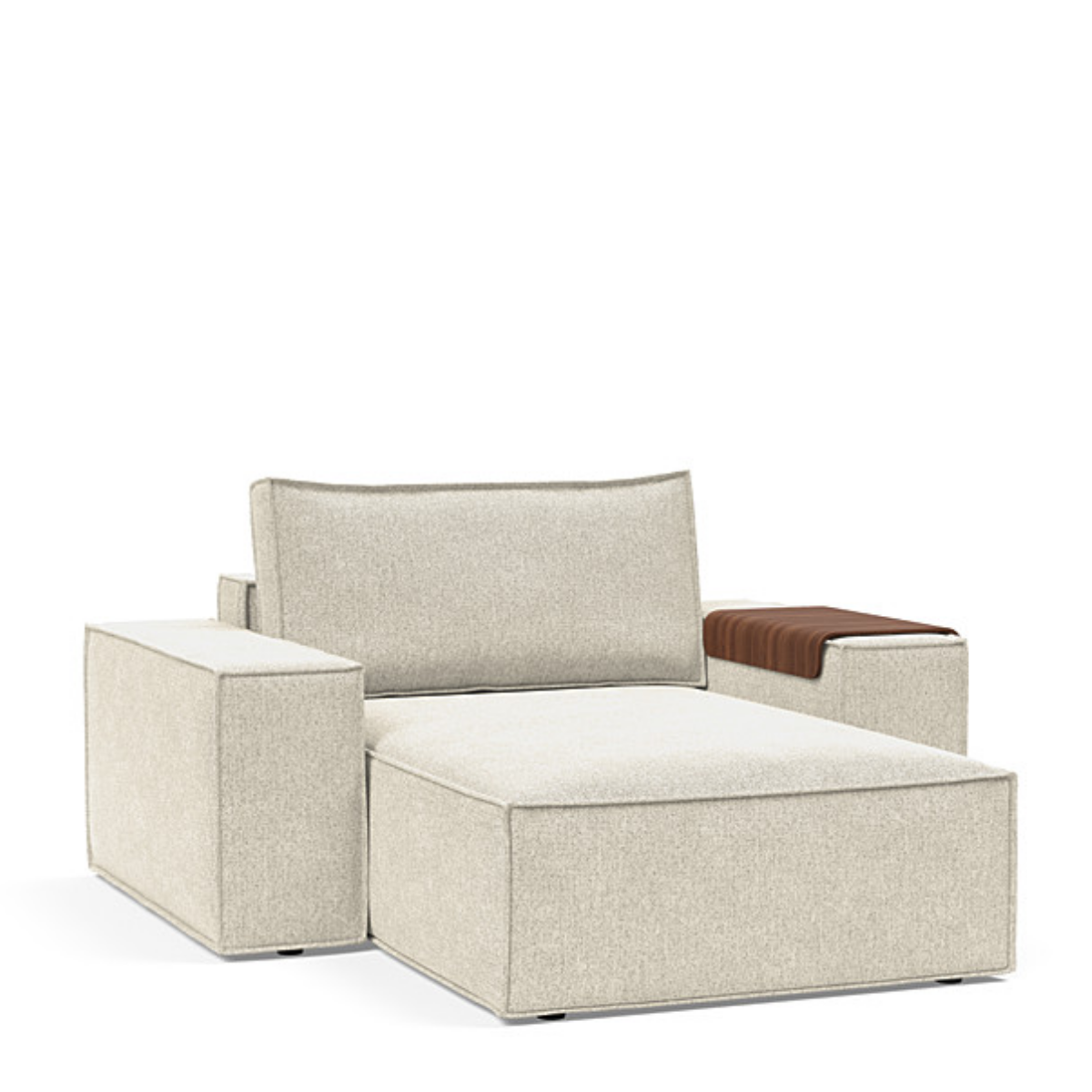 Newilla Lounger Chair with Wide Arms by Innovation Living at ZIN Home