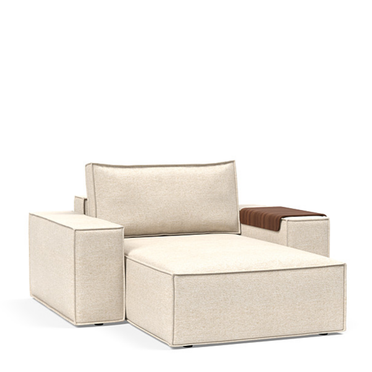 Newilla Lounger Chair with Wide Arms by Innovation Living at ZIN Home