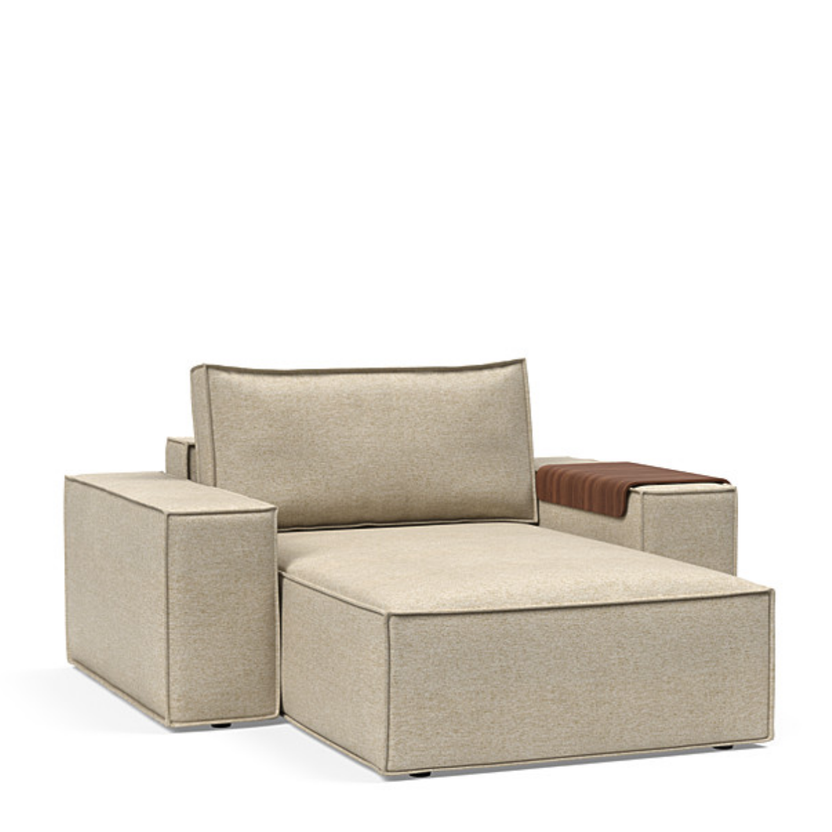 Newilla Lounger Chair with Wide Arms by Innovation Living at ZIN Home