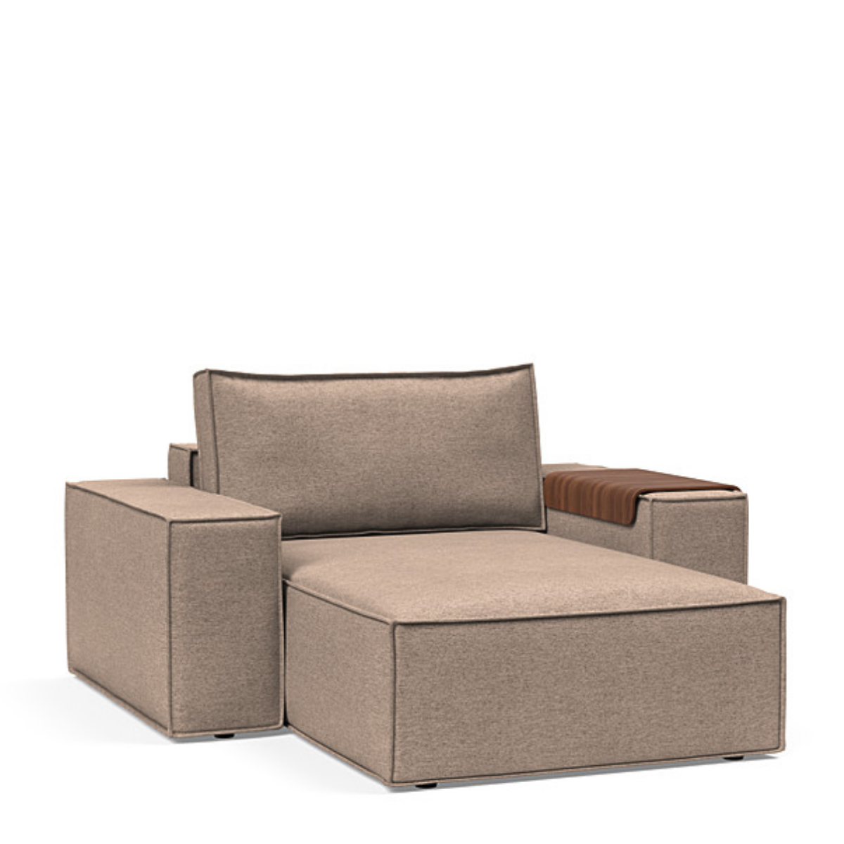 Newilla Lounger Chair with Wide Arms by Innovation Living at ZIN Home