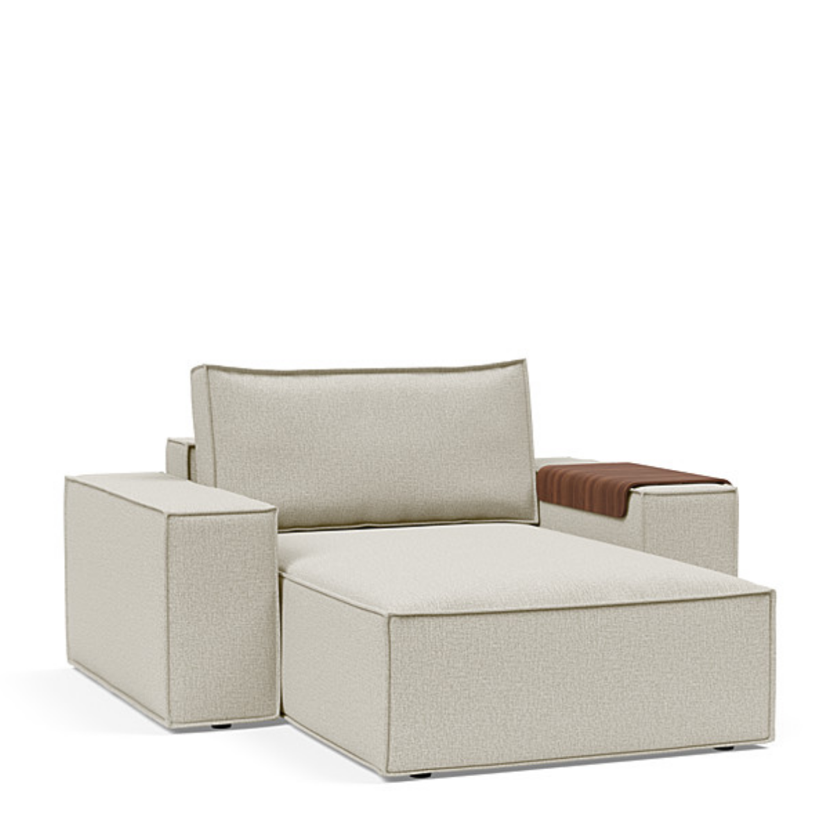 Newilla Lounger Chair with Wide Arms by Innovation Living at ZIN Home