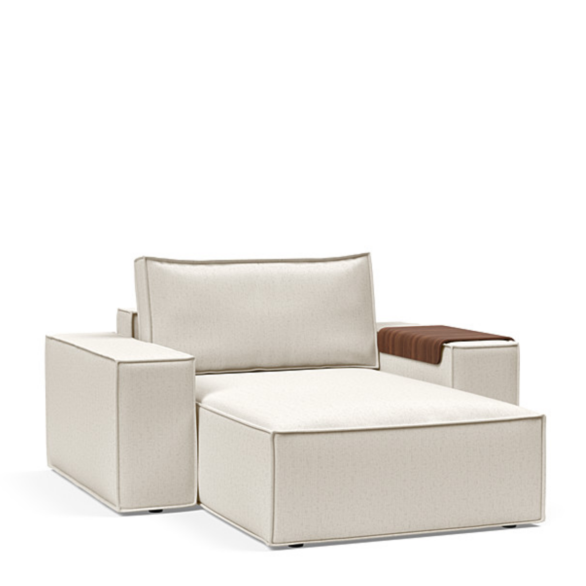 Newilla Lounger Chair with Wide Arms by Innovation Living at ZIN Home