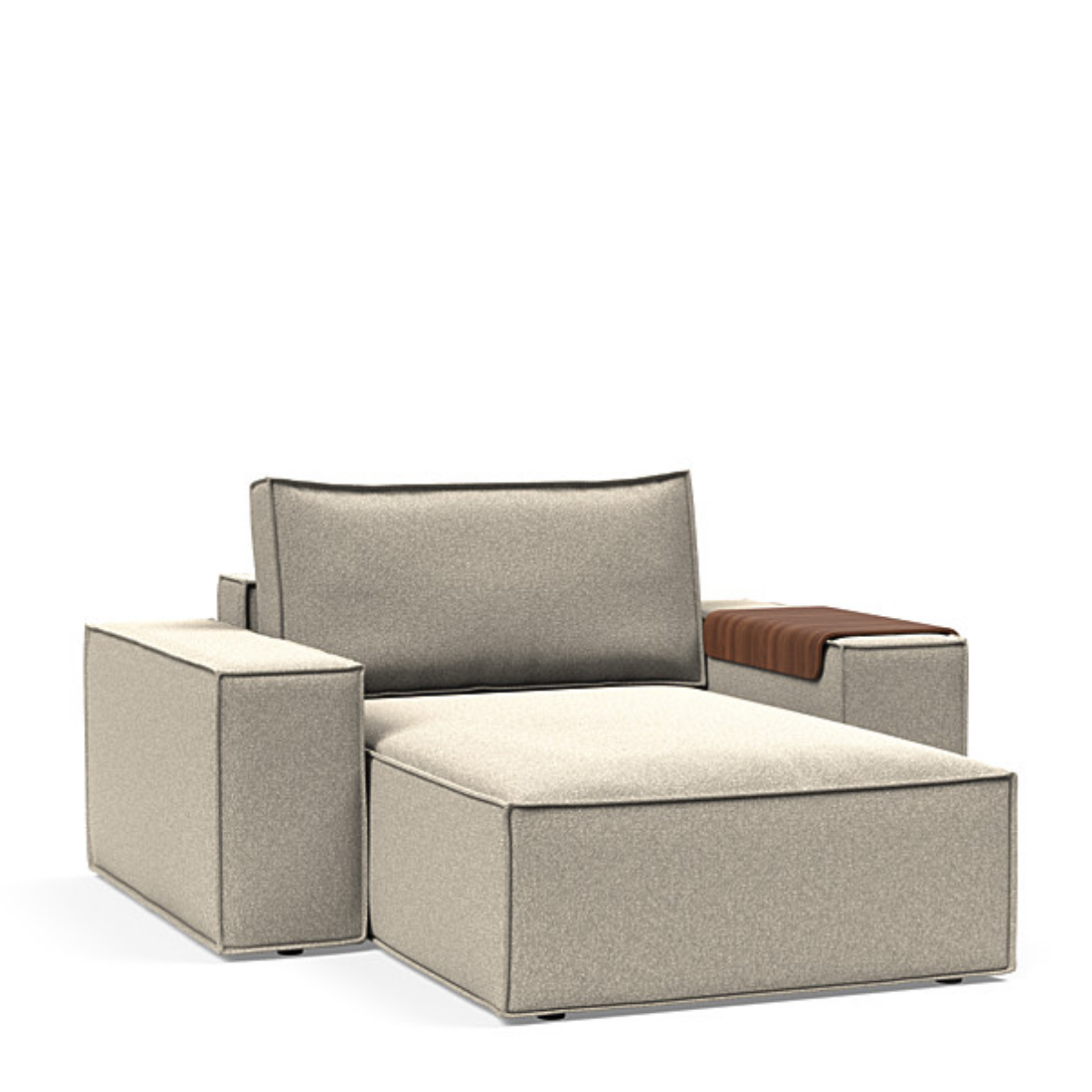 Newilla Lounger Chair with Wide Arms by Innovation Living at ZIN Home